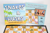 Snakes & Husks Adult Drinking Stripping Board Game