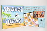 Snakes & Husks Adult Drinking Stripping Board Game